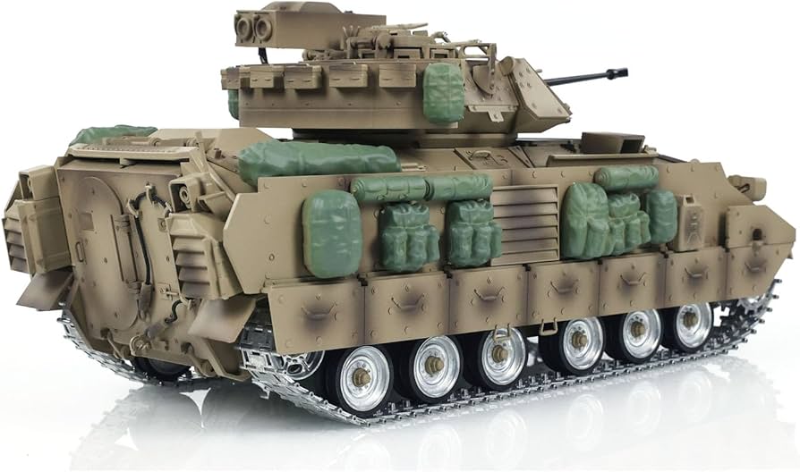 Amazon.co.jp: wheelfun 米国在庫あり 1/16 RCバトルタンク - M2A2