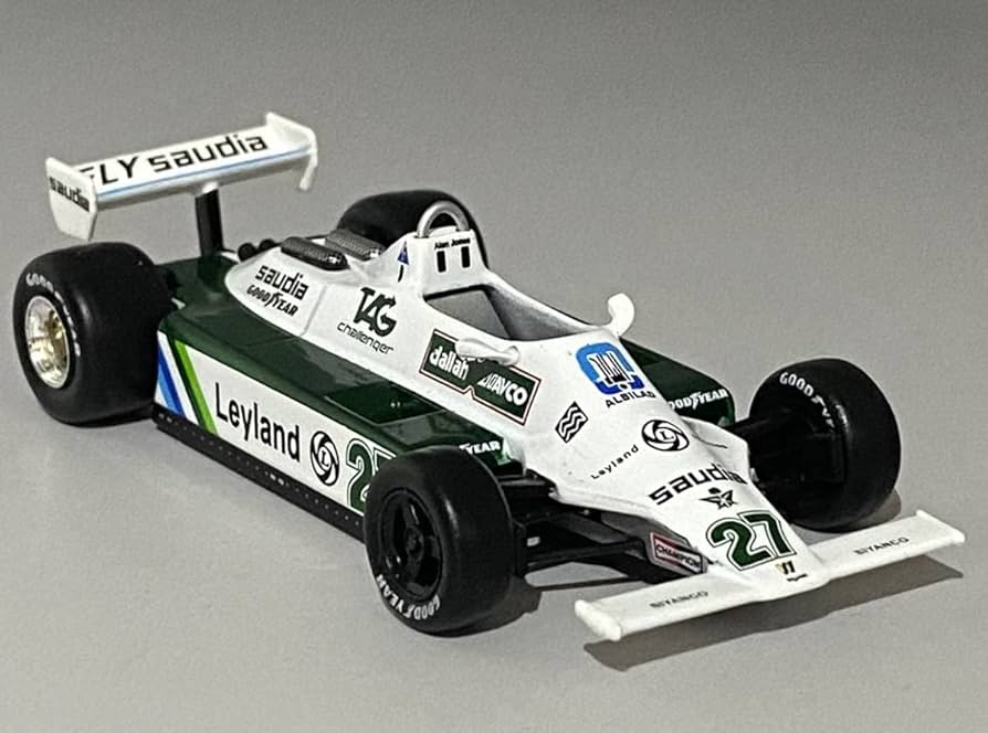 Amazon | 1/43 Williams FW07B 1980 Alan Jones #27 TAG Leyland Sa