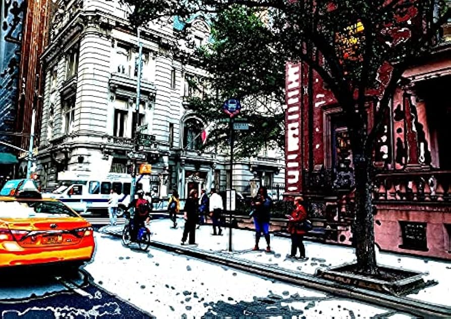 Amazon.co.jp: インテリアポスター アメリカン ニューヨーク