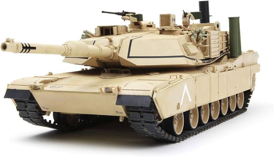 Amazon | モンモデル 1/35 アメリカ軍 アメリカ主力戦車 M1A1 AIM/TUSK