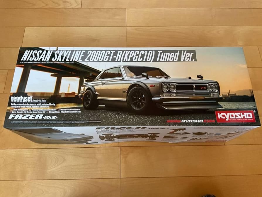 Amazon.co.jp: 京商 1/10 EP 4WD フェーザーMk2 FZ02 スカイライン