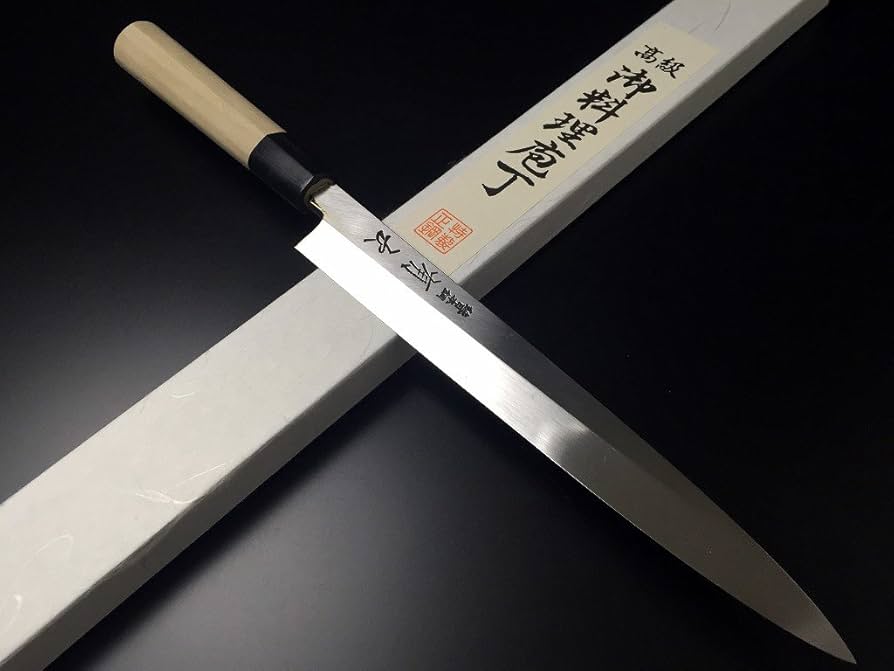 Amazon | 有次 包丁 柳刃 本焼 純日本鋼 240mm 日本製 白鋼2 築地