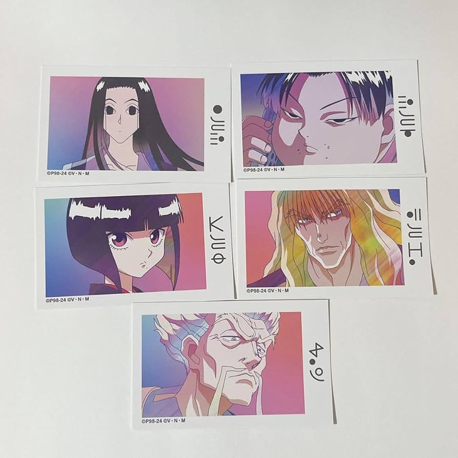 Amazon.co.jp: HUNTER×HUNTER Ani-art イラストカード ゾルディック家5