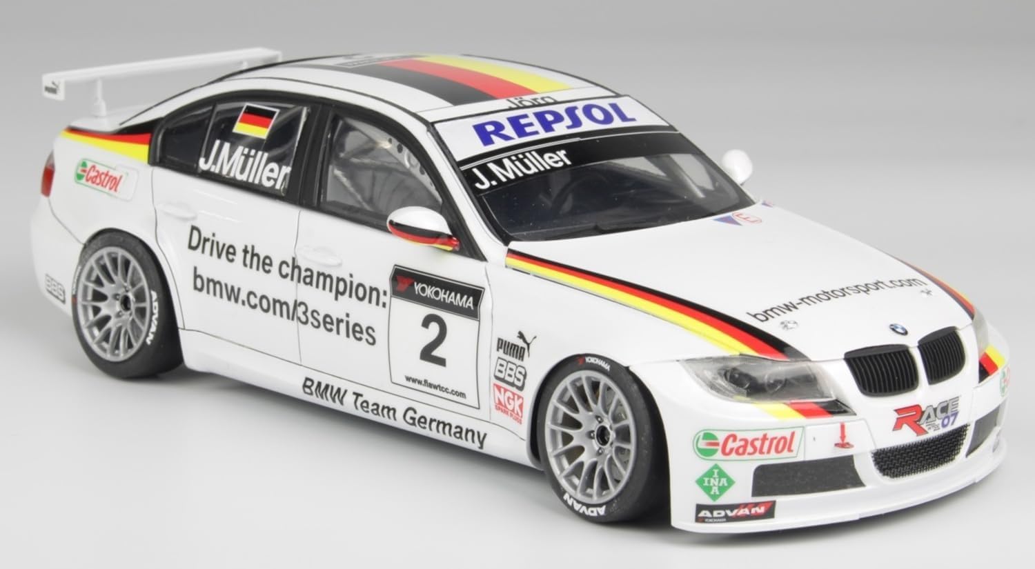 Amazon | プラッツ/NuNu 1/24 BMW 320si E90 2008 WTCC ブランズハッチ