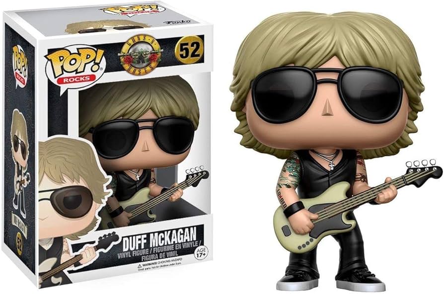 Amazon.com: Funko POP Rocks: Guns N Roses - Duff McKagan Action