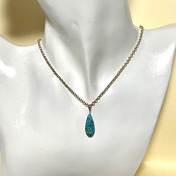 Amazon | [Rta varuna] 【Rvaru】 K18トップ アリゾナ産 ターコイズ