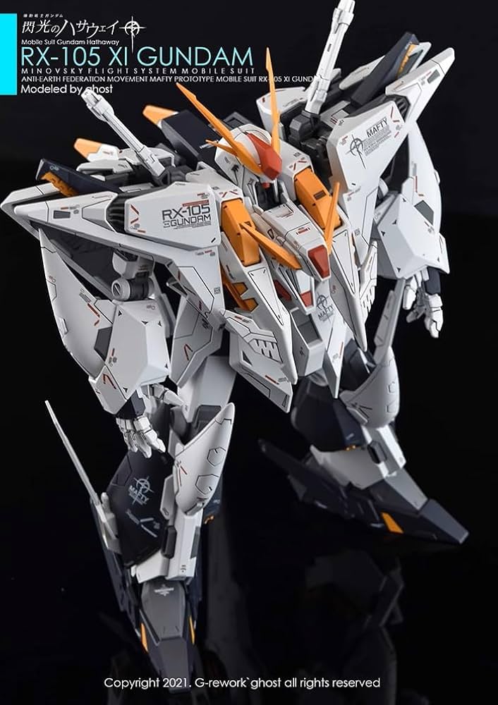 Amazon | 〔1/144スケール HG/RG〕RX-105 Ξ（クスィー） 用水転写式