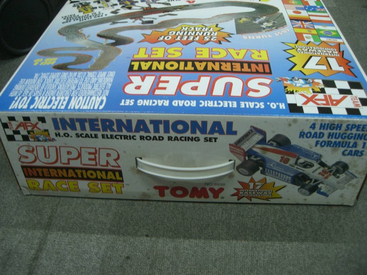 Amazon.co.jp: SUPER International RACE SET 4車線 F1-car 4台付 HO