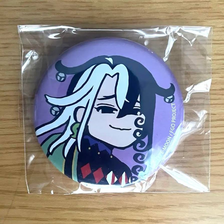 Amazon.co.jp: FGO 藤丸立香はわからない 謎丸 缶バッジ 蘆屋道満