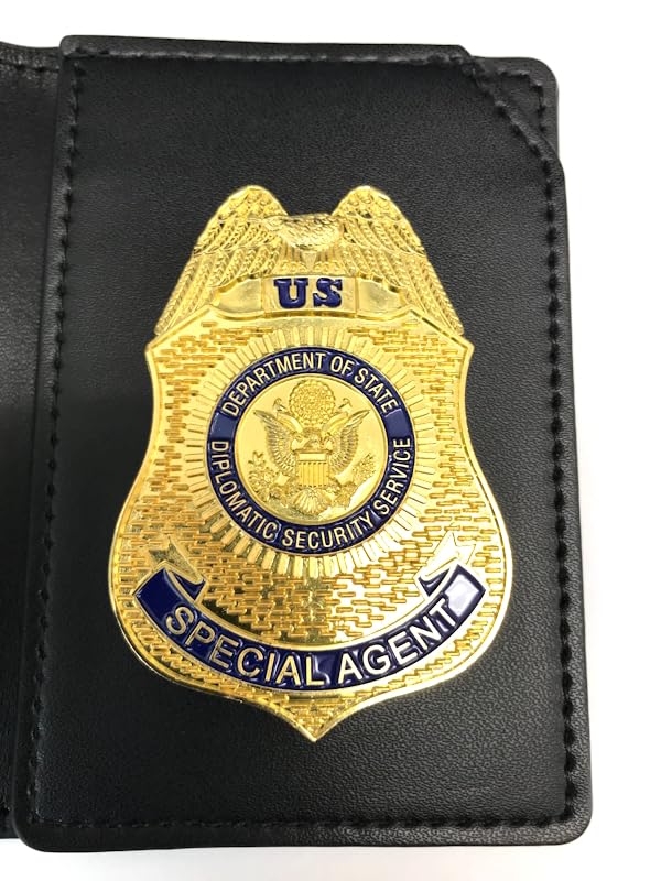 Amazon | ポリスバッジ DSS アメリカ外交保安局 ID（身分証明書
