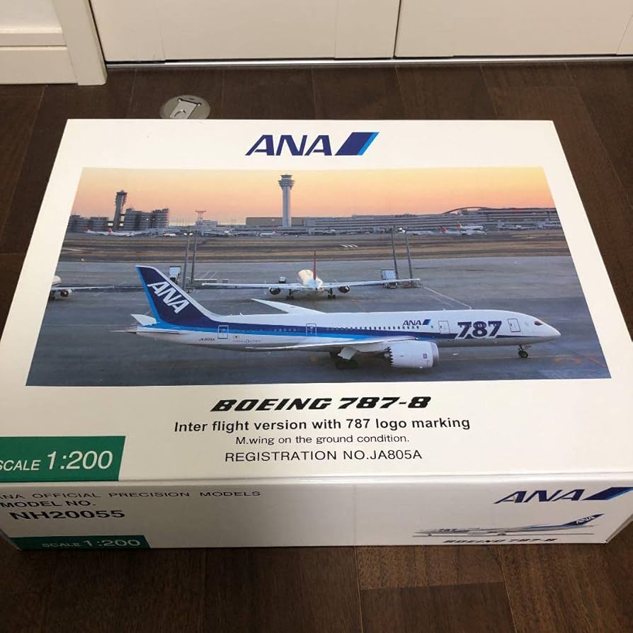 Amazon | ANA ボーイング787-8 モデルプレーン 1/200 JA805A 模型