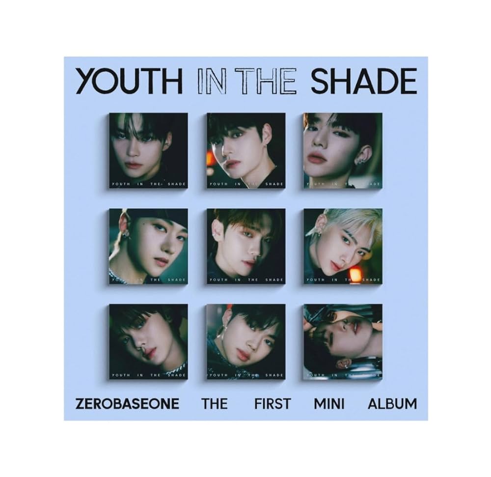 ZEROBASEONE - 1st Mini Album YOUTH IN THE SHADE Digipack version