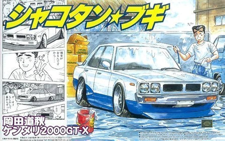 Amazon.com: 1/24 SHAKOTAN BOOGIE MICHIAKI KENMERI 2000 GT-X [Toy