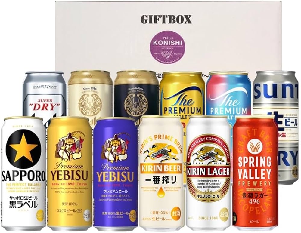Amazon.co.jp: Japanese Beer 16.9 fl oz (500 ml) Drink Comparison