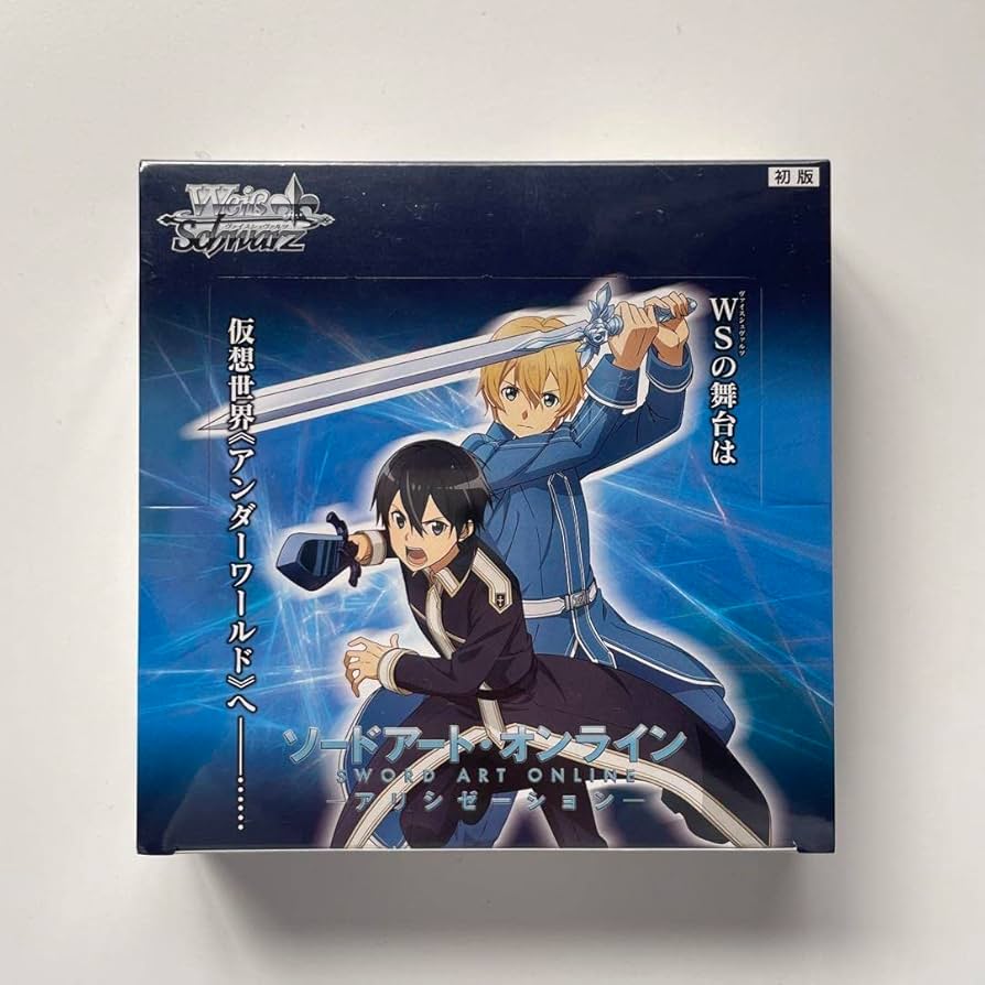 初版 新品 box ヴァイス ソードアートオンライン アリシゼーション