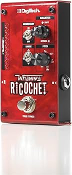 Amazon.com: Digitech Mini Guitar Pitch Effect Pedal, Red (WHAMMY