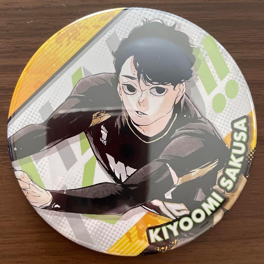 Amazon.co.jp: ハイキュー コレクション缶バッジ 10周年ver. 球 佐久早