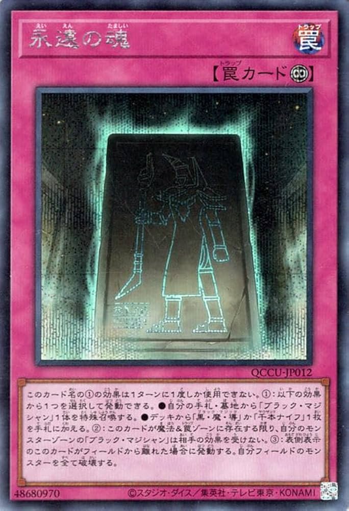 Amazon.co.jp: 遊戯王カード 永遠の魂(シークレットレア) QUARTER