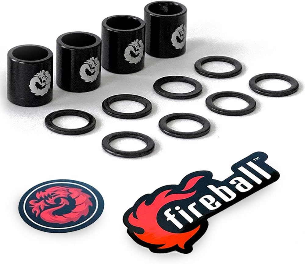 Amazon.com: Fireball Dragon Precision Aluminum Spacers and Speed