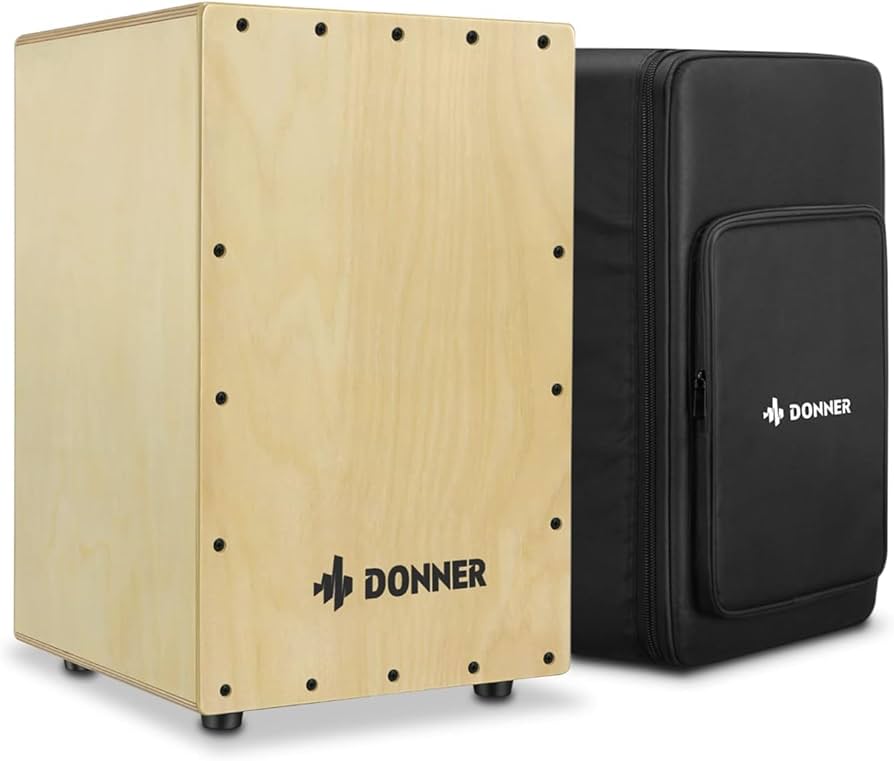 Amazon | Donner カホン Cajon 打楽器 木製 フルサイズ ボックスドラム
