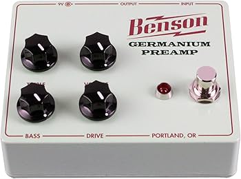 Amazon.com: Benson Amps Germanium Preamp Guitar Effects Pedal