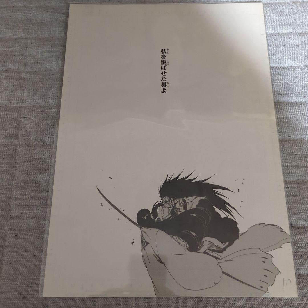 Amazon.co.jp: BLEACH EX 原画展 複製原稿 更木剣八 卯ノ花烈 : おもちゃ