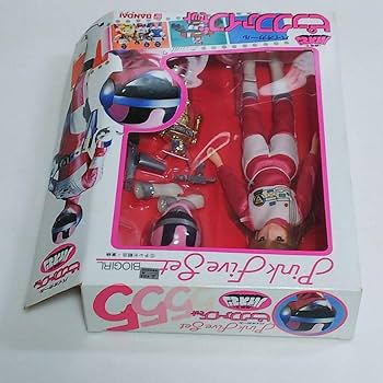 Amazon.co.jp: 「超電子バイオマン」バイオガールピンクファイブセット