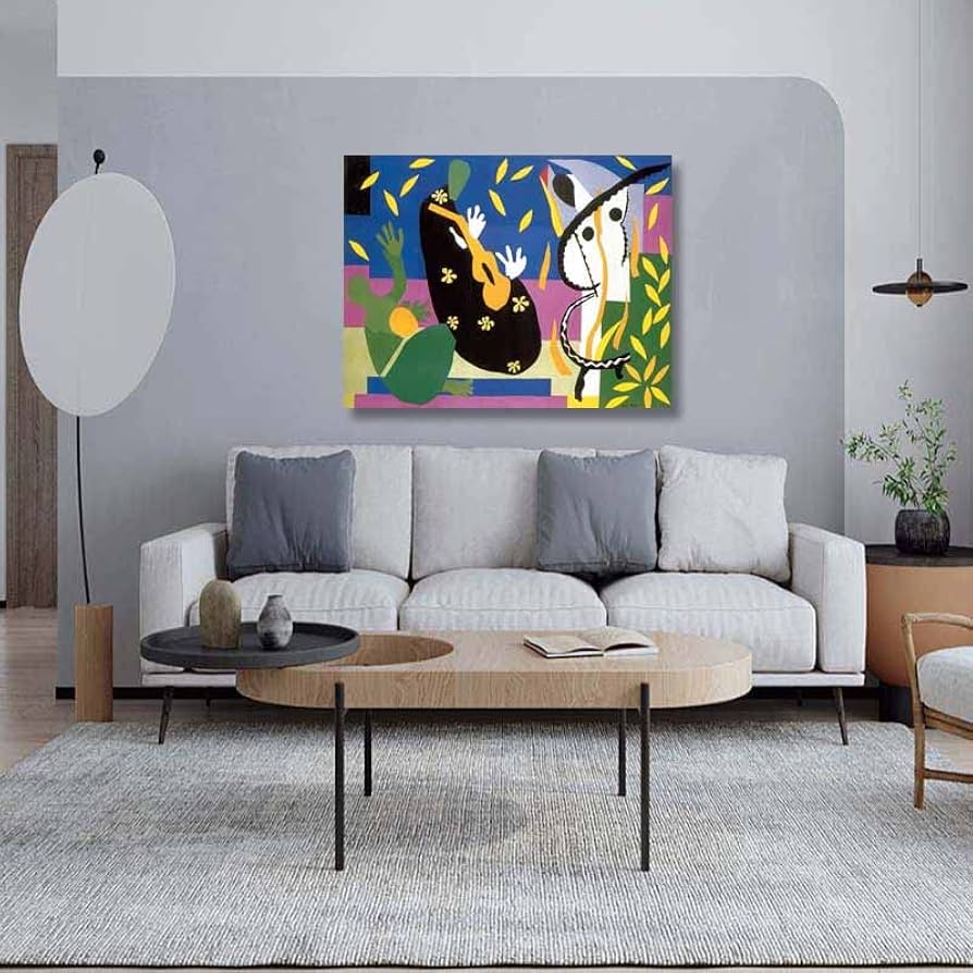 Amazon.co.jp: アンリ・マティス“王の悲しみ”ポスト印象派複製名画