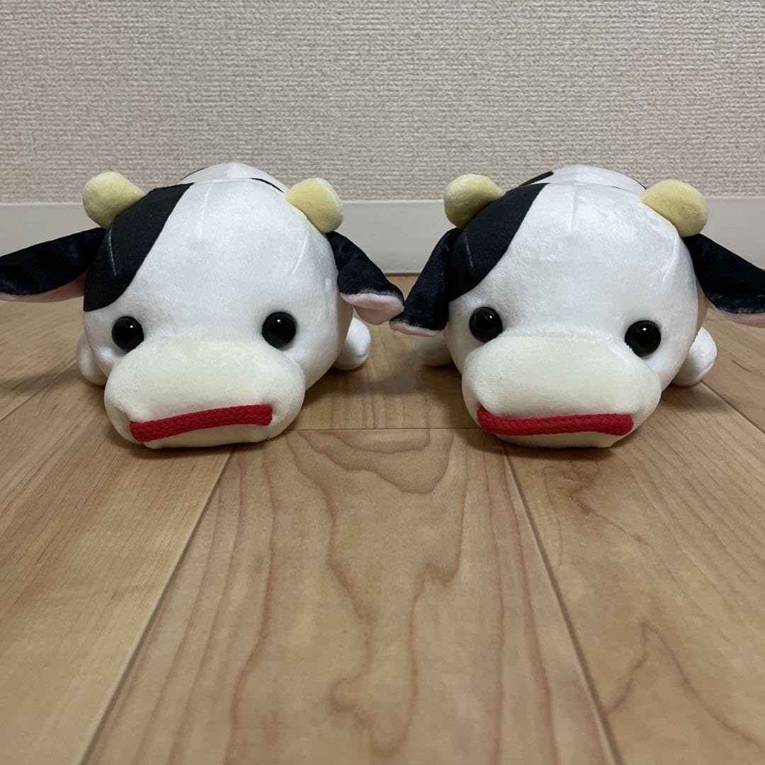 Amazon.co.jp: ハッピーズー ぬいぐるみくじ 4等 うし 2品セット