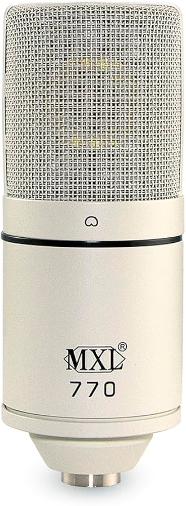 Amazon.com: MXL 770 Condenser Microphone for Podcasting, Singing