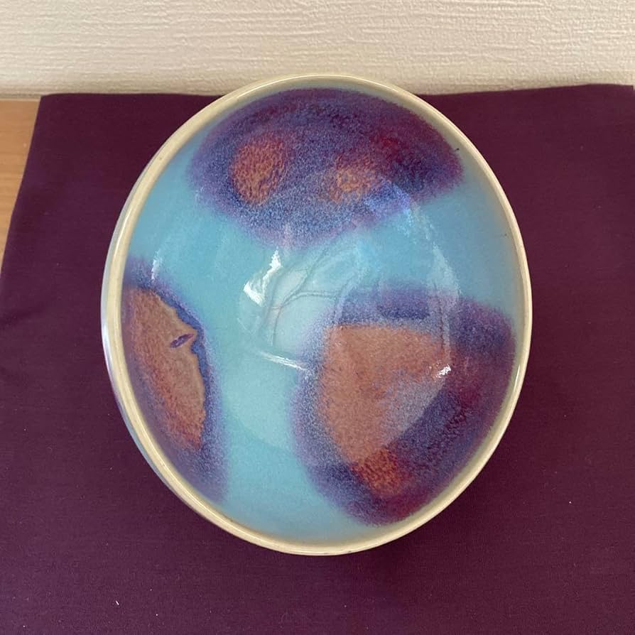 Amazon.co.jp: お朝日焼 釣窯茶碗 松林弘作 十四代朝日豊斎 茶道具