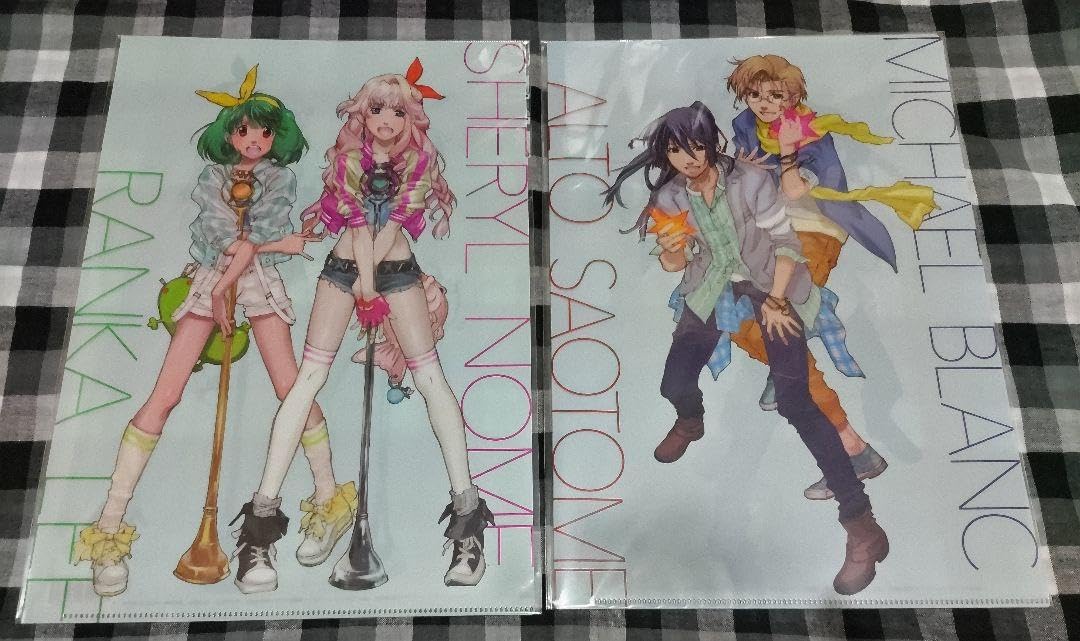 おしゃれまくろす アートカード クリアファイル フレイア シェリル 2点