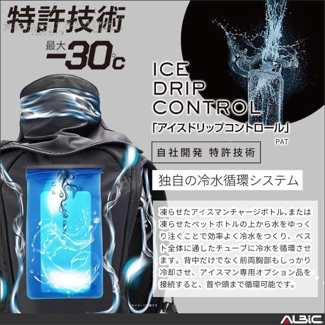 Amazon | 【 アイスマンProX2 交換用5個 set】水冷服 アイスマンPro x2