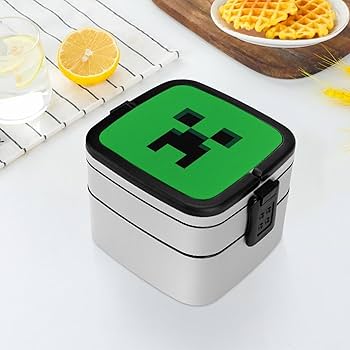 Amazon | マイクラ 弁当箱 ランチボックス 二段 抗菌 お弁当箱 べん