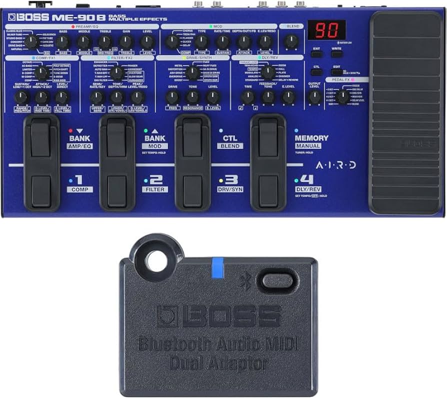 Amazon | BOSS ボス ME-90B Bass ベース用 マルチエフェクター + BT