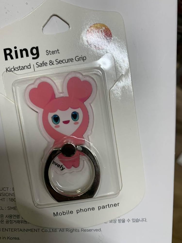 Amazon | ノーブランド品 TWICEモモラブリースマホリングアイリング