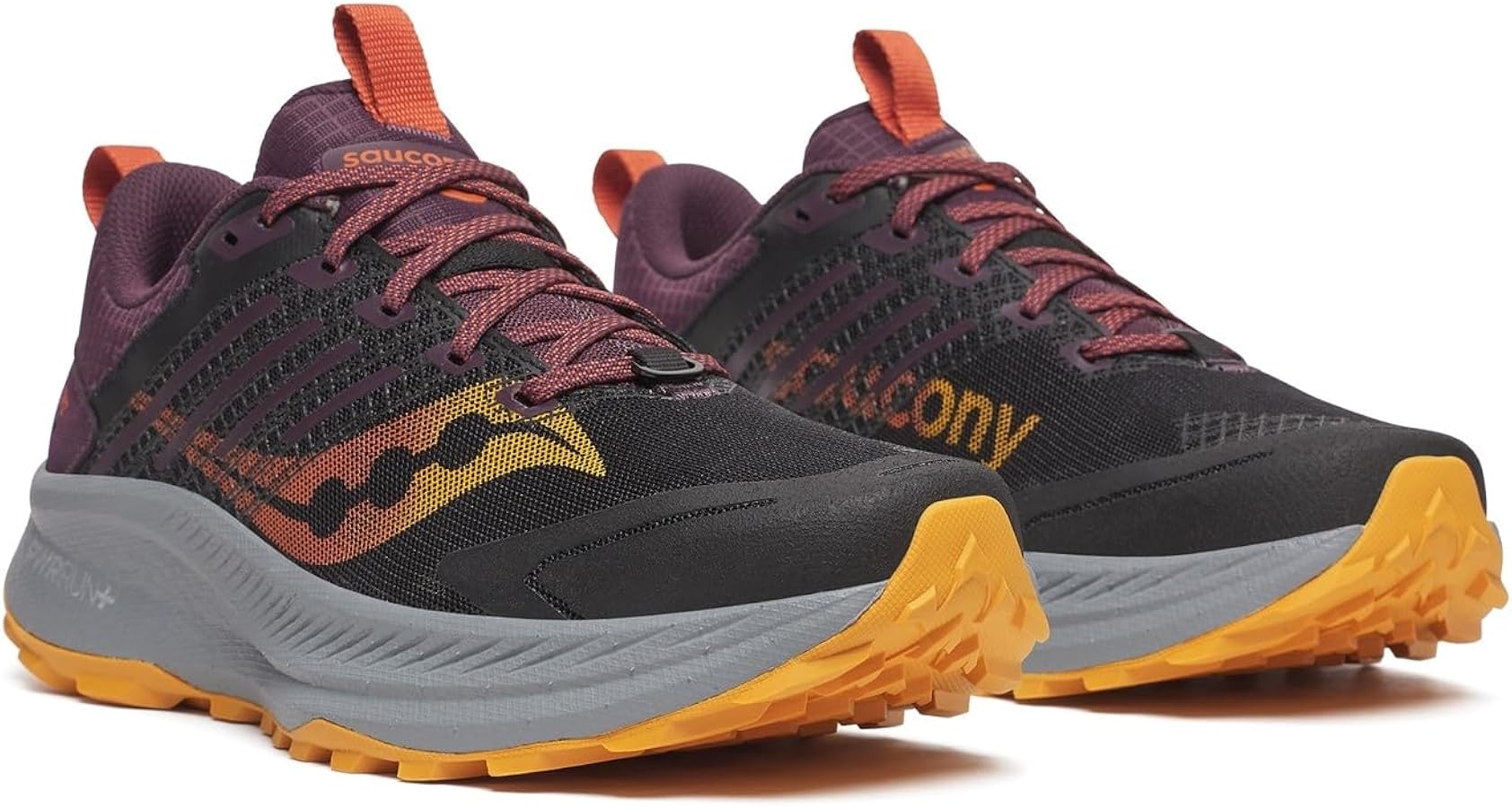 Amazon.com | Saucony Men's Ride Tr2 Sneaker, Black/Autumn, 7