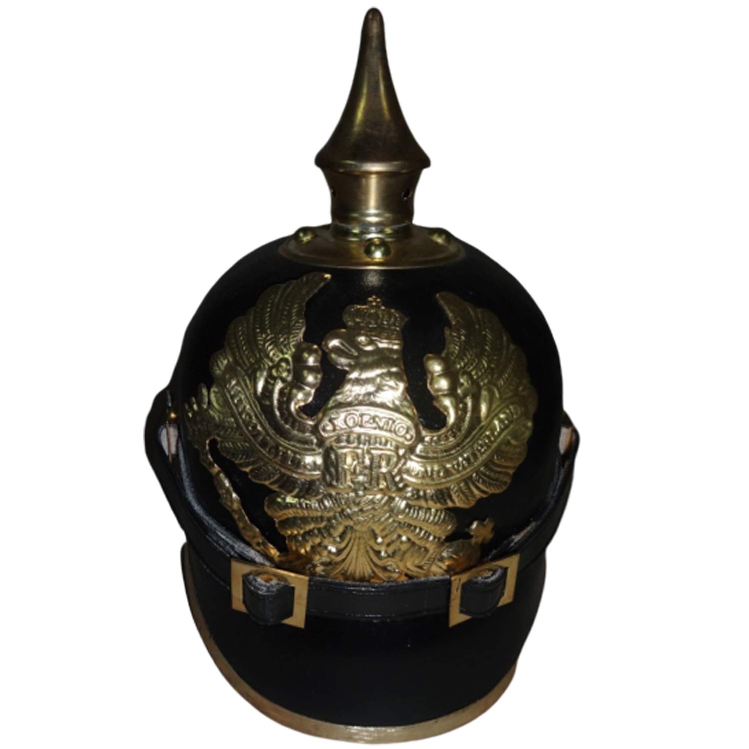 Amazon | 帝国ドイツのスパイク付きピッケルハウベ役員ヘルメット