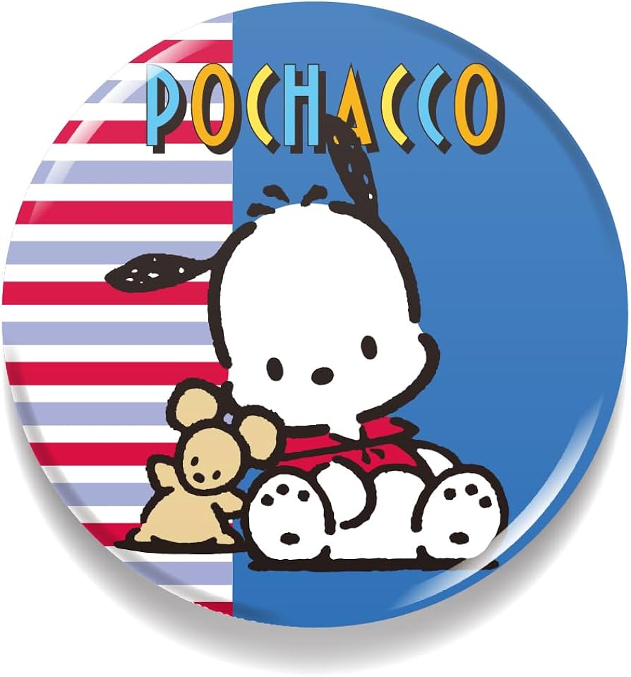 Amazon | LCB-193 ポチャッコ サンリオ懐かしいシリーズ 76mm 缶バッジ