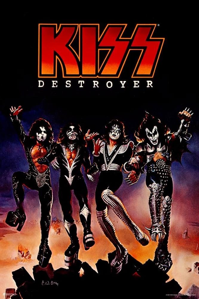 Amazon.co.jp: Kiss Destroyer ポスター アルバム カバー ビニール