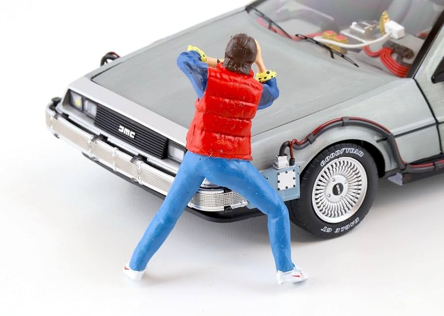 Amazon.co.jp: TRIPLE9 1/24 フィギア バックトゥザフューチャー