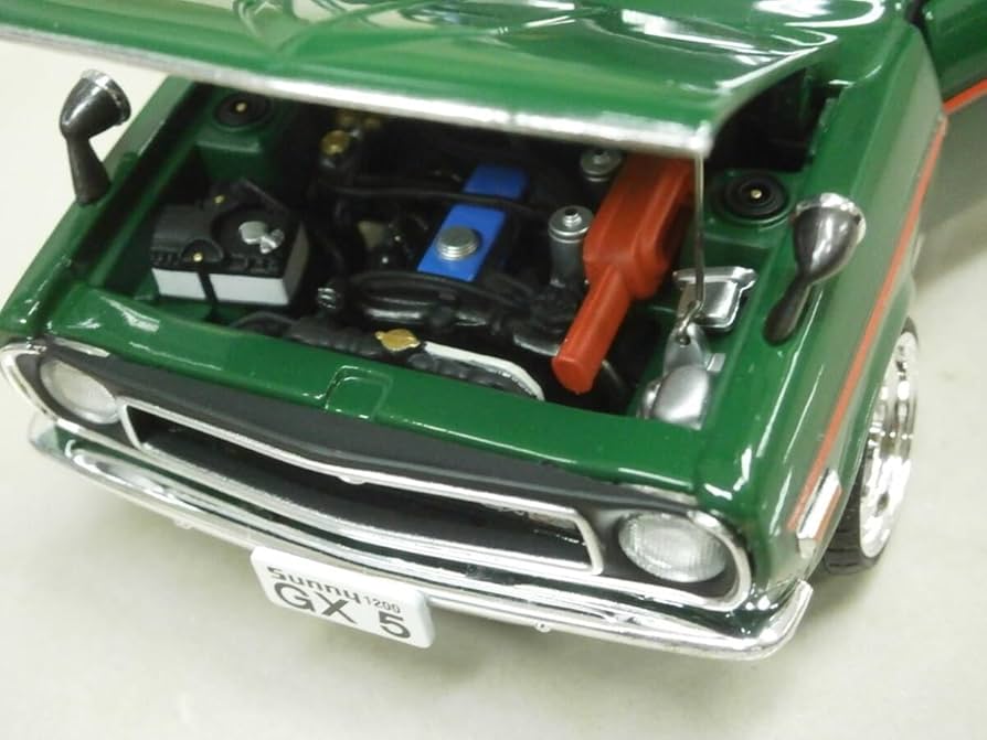 Amazon | 1/24 極上 ：PIT-ROAD サニークーペ GX-5 B110 グリーン