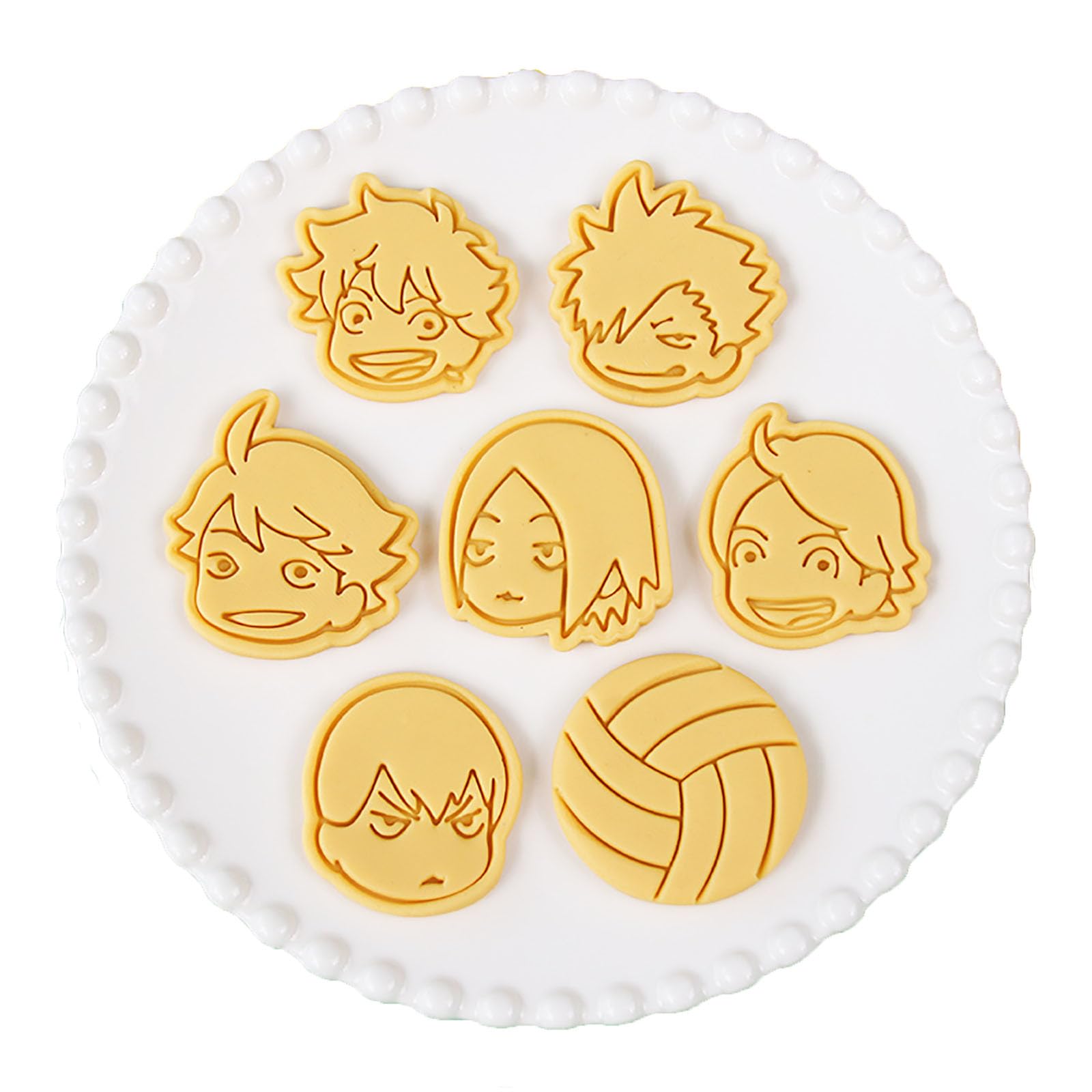 Amazon | ハイキュー クッキー型 キャラクター 日向翔陽 影山飛雄 孤爪