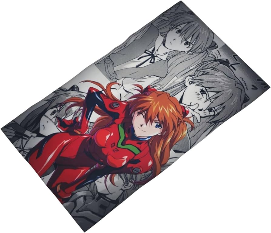 Amazon｜新世紀エヴァンゲリオン アスカ Eva バスタオル ビーチタオル