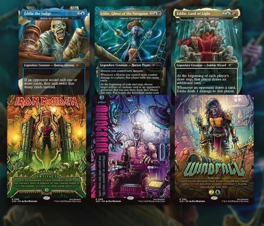Magic the Gathering Secret Lair x Iron Maiden: Eddie Unchained