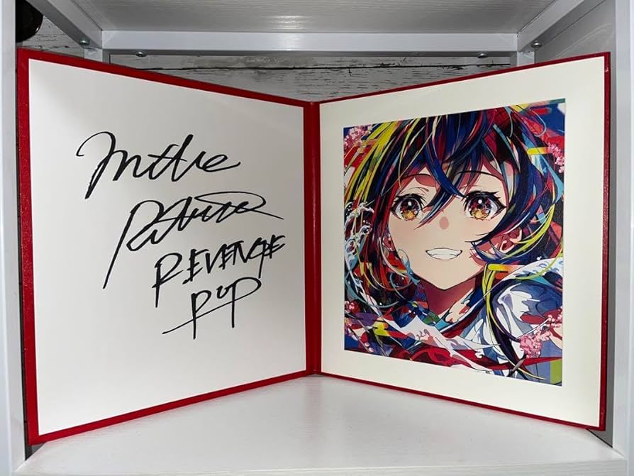 Amazon.co.jp: Mika Pikazo個展 REVENGE POP 直筆サイン入り色紙