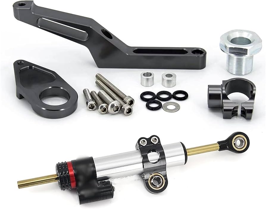 Amazon.co.jp: ステアリングダンパー オートバイステアリングダンパー