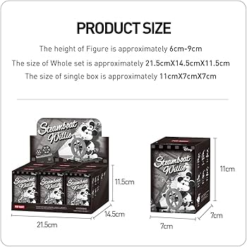 Amazon.co.jp: POP MART DISNEY 蒸気船ウィリー シリーズ 【アソート