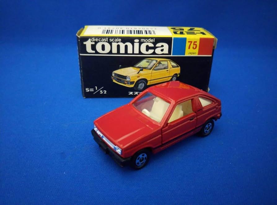 Amazon | トミカ No.75 スズキ セルボ 赤 アイボリーシート 1Hホイール