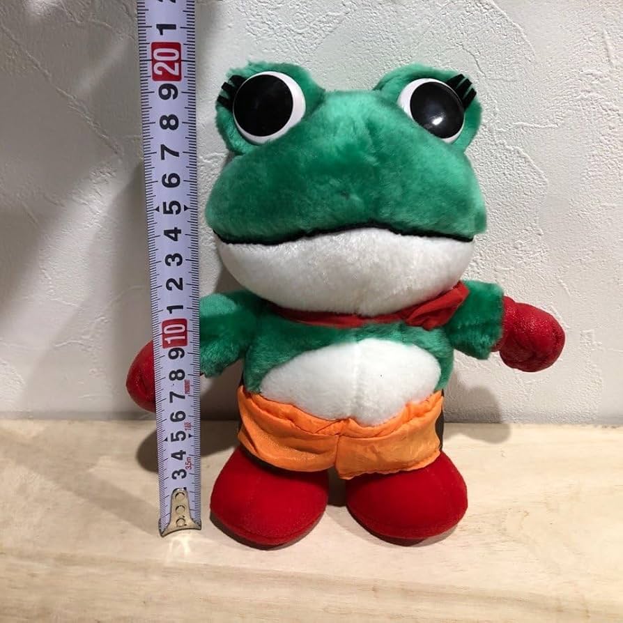 Amazon.co.jp: ケロヨン ボクサー ぬいぐるみ 藤城清治 木馬座 カエル